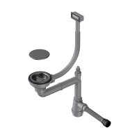 Арматура для одночашевых моек Omoikiri WK-1C-GM 4956474 вороненая сталь