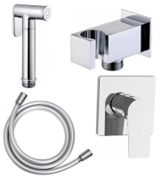 Гигиенический душ со смесителем Aquanet Static 00257147 хром