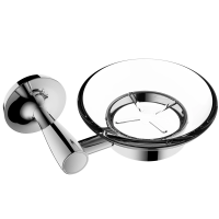 Мыльница для ванной RUSH Balearic BA39411 хром