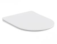 Сиденье для унитаза с крышкой быстросъемное с микролифтом Aquatek Вега AQ0304-00