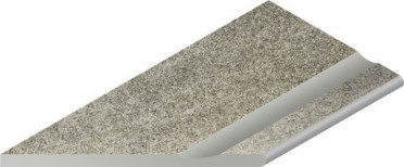 Угловая ступень NORDICA X2 SILVER BOR. SVASATO ROUND SX левая (620090001062) 30x60 от Italon (Россия)