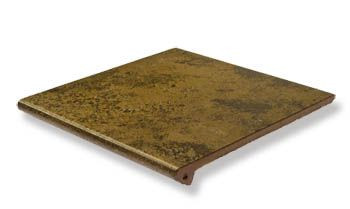 Фронтальная ступень Metalica Peldano Fior. Vulcano C1/R9 33x33 от Exagres (Испания)