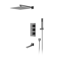 Душевая система D&K Bayern.Liszt DA2515606A04 серая