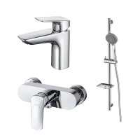 Комплект смесителей для ванны Aquatek Вега AQ1031CR хром