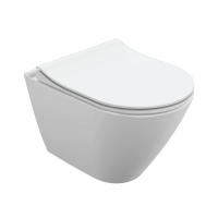 Унитаз подвесной с сиденьем микролифт Cersanit City 63114 безободковый