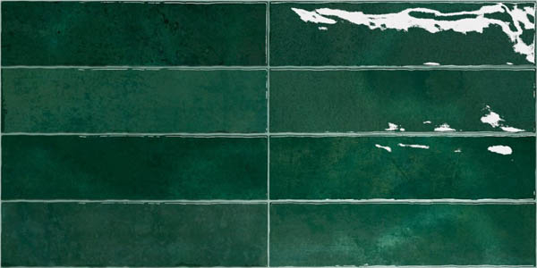 Настенная плитка Nairobi green 7.5x30 от Vilar Albaro (Испания)
