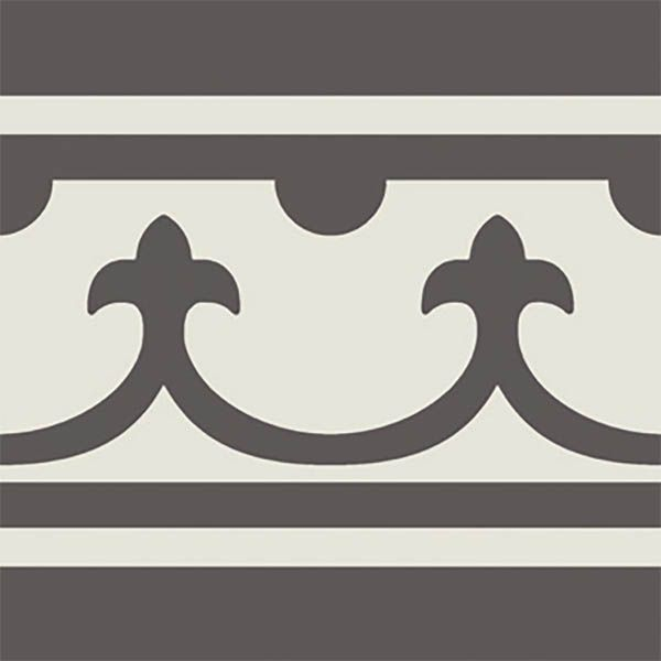 Декор PASION NEGRO CENEFA 20x20 от Ribesalbes (Испания)