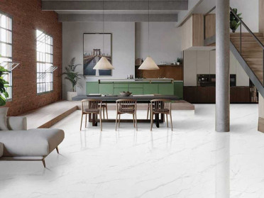 Керамогранит STATUARIO ROCK GLOSSY 80x160x0.9 от Gravita (Индия)