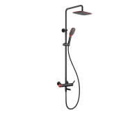 Душевая стойка Bronze de Luxe AVANGARDE 2039RH черный