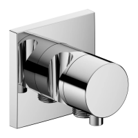 Запорный вентиль встраиваемый с держателем для душа Keuco IXMO 59557011202