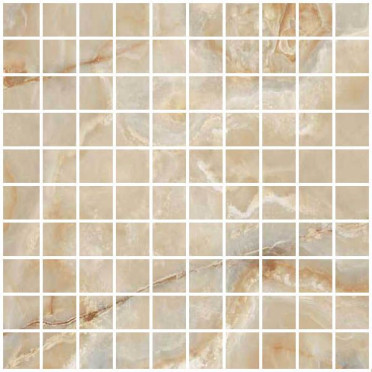 Мозаика ONYX&MORE GOLDEN ONYX SATIN MOSAICO 3X3 (767663) 30x30 от Casa Dolce Casa (Италия)