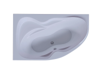 Акриловая асимметричная ванна Aquatek Вега 170х105 VEG170-0000009