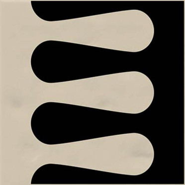 Декор Filippo Soul Mitra Beige Negro 20x20 от Vives Ceramica (Испания)