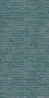 Керамогранит MELU Teal Glossy Carving (NTTVL99841GC) 60x120 от NT Ceramic (Индия)