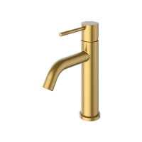 Смеситель для раковины Cezares Relax RELAX-LS1-BORO брашированное золото