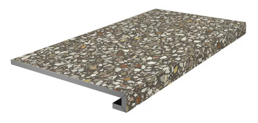 Фронтальная ступень клееная Бричиола коричневый мат. обр.(KM6060G0051RGCF) 33x60 от Kerama Marazzi (Россия)