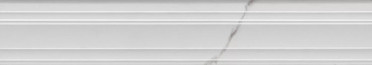 Бордюр Багет Монте Тиберио белый глянцевый обрезной (BLF024R) 7.3x40 от Kerama Marazzi (Россия)