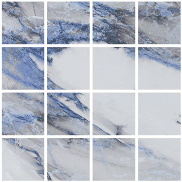 Мозаика MALLA (7) CR.ARNO AZZURRO (leviglass) 30x30 от Pamesa (Испания)