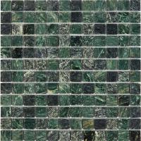 pixmosaic PIX 215 Spider Green, чип 23x23 мм, сетка 305х305x6 мм, Полированная