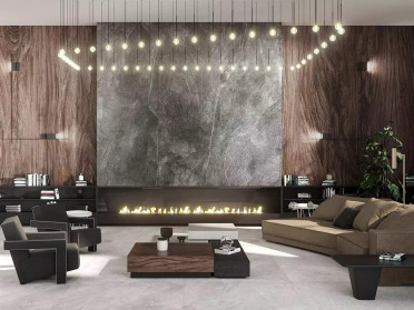 Керамогранит Stone SL Ардезия чёрный (SG070900R) 119.5x320x11 от Kerama Marazzi (Россия)