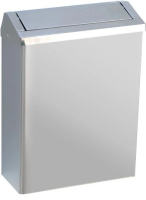 Ведро для мусора Nofer 14079.B хром