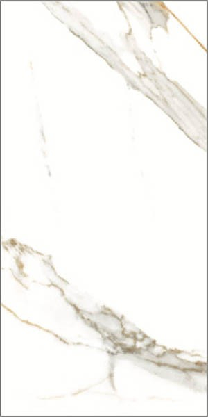 Керамогранит CARRARA WHITE Glossy (8 лиц) 60x120x9 от Varmora (Индия)