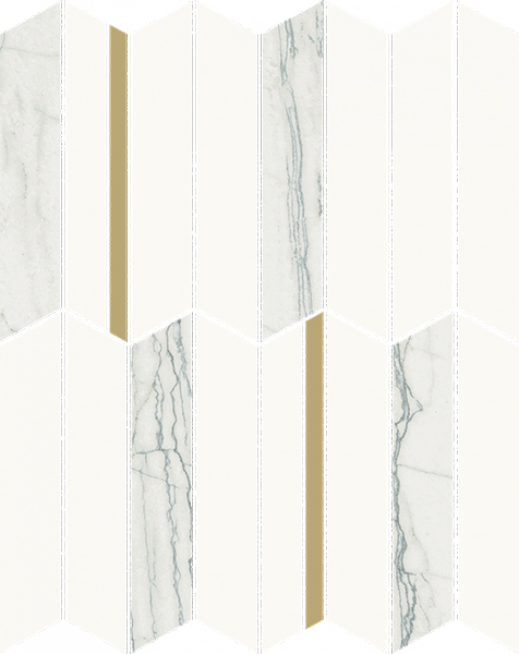 Мозаика 3D EXPERIENCE WHITE GLOSSY MOS INFINITY (600110000971) 30.7x38.7 от Italon (Россия)