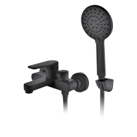 Смеситель для ванны D&K Bayern.Furth DA1523205 черный