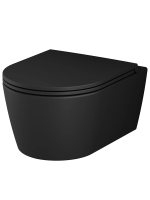 Унитаз подвесной с сиденьем микролифт AM.PM Func C8F1700MBSC безободковый