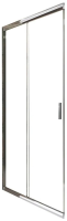Душевая дверь в нишу Ravak Blix Slim BLSRV2K-90 профиль хром, стекло прозрачное