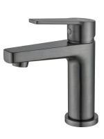 Смеситель для раковины Aquatek Лугано AQ1710BGM оружейная сталь