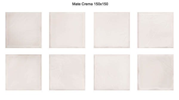 Настенная плитка Mate Crema 15x15 от Eletto Ceramica (Россия)