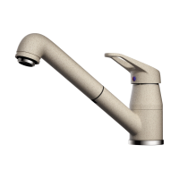 Смеситель для кухни с выдвижной лейкой Omoikiri Tateyama-S-SA 4994140 бежевый