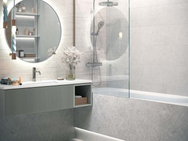 Настенная плитка LOYAL BIANCO 30x90x0.9 от Gravita (Индия)