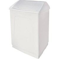 Ведро для мусора Nofer Paper 14027.W белый