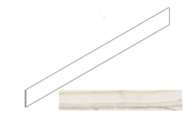 Плинтус AESTHETICA BATTISCOPA HEGEL RETT 10MM (79209) 6.5x120 от AVA Ceramica (Италия)