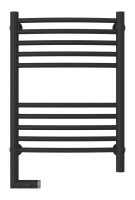 Полотенцесушитель электрический 600x400 Сунержа Богема + прямая 15-5204-6040 черный