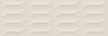 Настенная плитка Colorplay Cream Struttura Cabochon 3D Rett. (M4KR) 30x90 от Marazzi Italy (Италия)