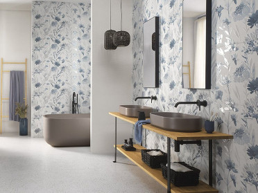 Настенная плитка Milano Mood Acquamarina (fQAR) 50x120 от FAP Ceramiche (Италия)