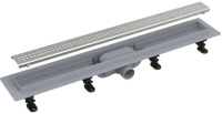 Душевой лоток AlcaPlast Simple с решеткой и опорами APZ9-650M