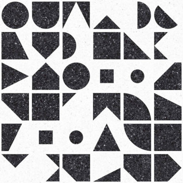 Керамогранит NIZA Orcia-R Carbon 20x20 от Vives Ceramica (Испания)