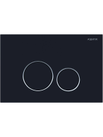 Кнопка смыва Aquatek Pneumo S PNS-0000015 черный (Уценка 2504152)