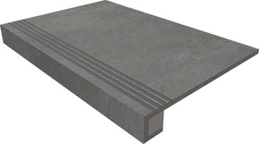 Комплект (Ступень LN03 (33x120) непол. (прямоугол. бортик) + Подступенок (14,5x120)) 33x120 от Estima (Россия)