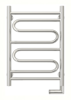 Полотенцесушитель электрический 600x400 Сунержа Элегия 00-5219-6040 хром