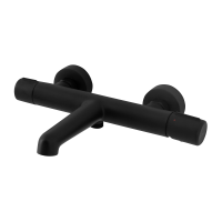 Смеситель для ванны BelBagno Uno UNO-VASM-NERO черный