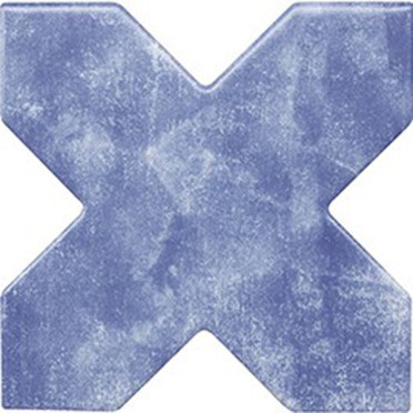 Керамогранит BECOLORS CROSS ELECTRIC BLUE (CV67374) 13.25x13.25 от Cevica (Испания)