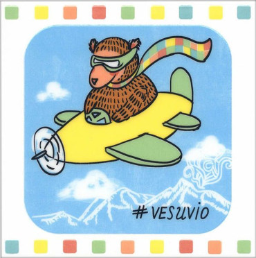 Настенный декор NT\A143\5009 Большое путешествие Везувий 20x20 от Kerama Marazzi (Россия)