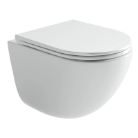 Унитаз подвесной с сиденьем микролифт Ceramica Nova Vogue CN4008T безободковый