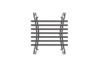 Полотенцесушитель водяной 600x500 Ника Bamboo ЛБ 8 60/50