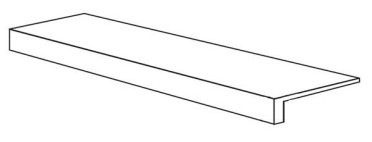 Фронтальная ступень CROSSROAD GRAD.TOP GREY RET 32x120x4.5 от ABK Ceramiche (Италия)